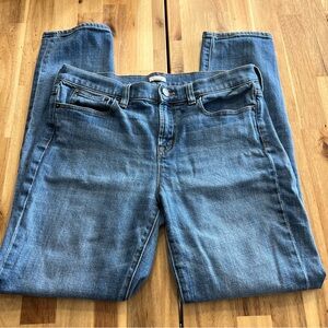 J.Crew Women’s Stretch Blue Jeans Size 30 Straight Leg